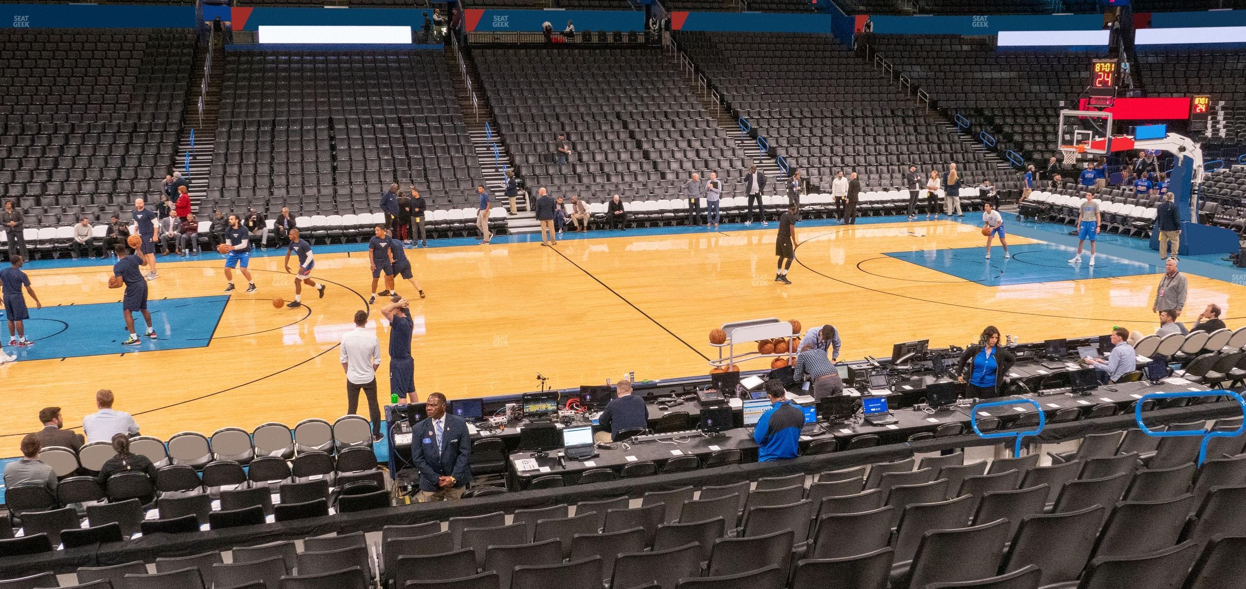 Paycom Center - Section 116 Seat View