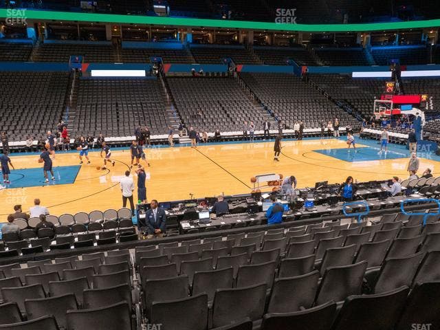 Paycom Center - Section 116 Seat View