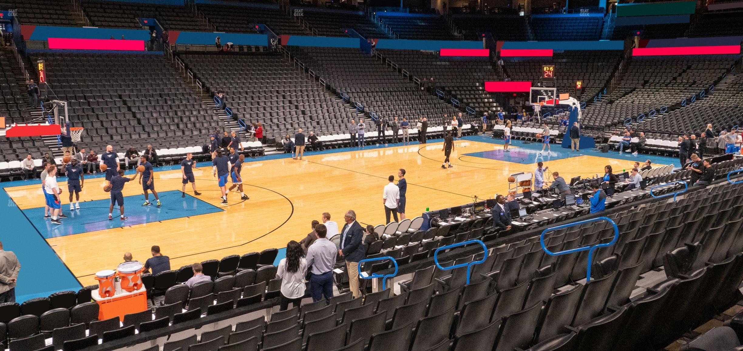 Paycom Center - Section 117 Seat View