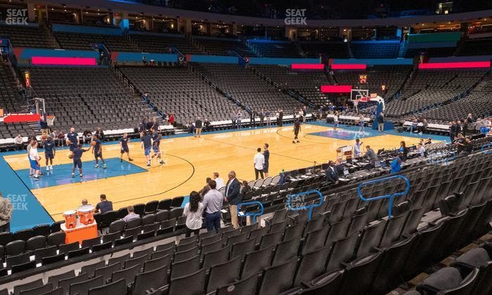 Paycom Center - Section 117 Seat View