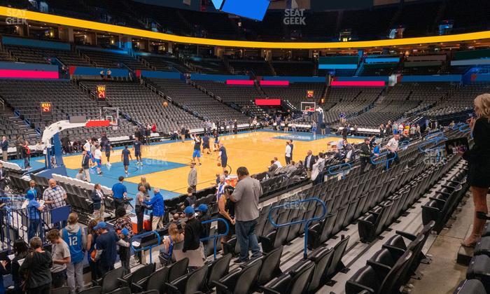 Paycom Center - Section 118 Seat View