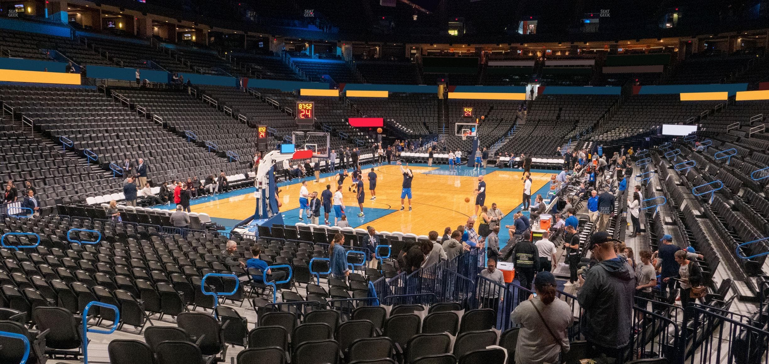 Paycom Center - Section 119 Seat View
