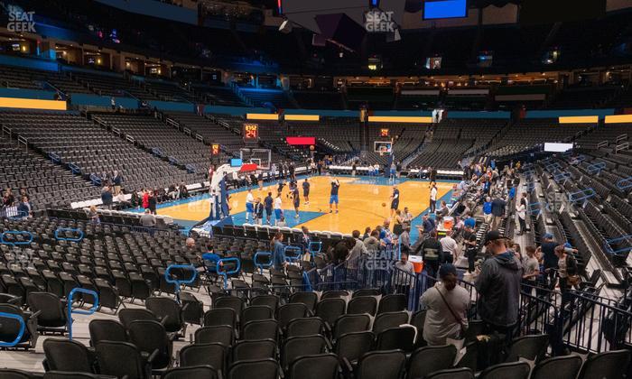 Paycom Center - Section 119 Seat View