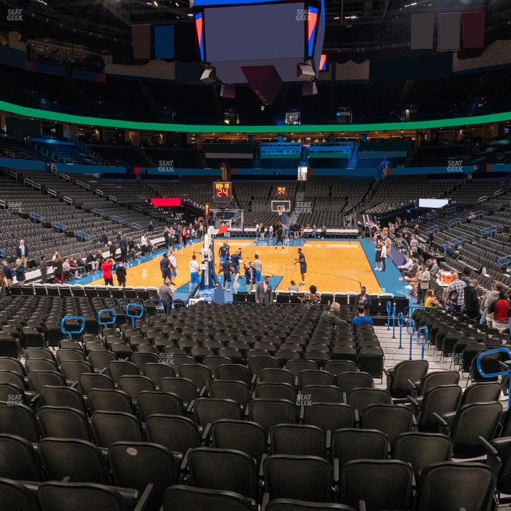 Paycom Center - Section 120 Seat View