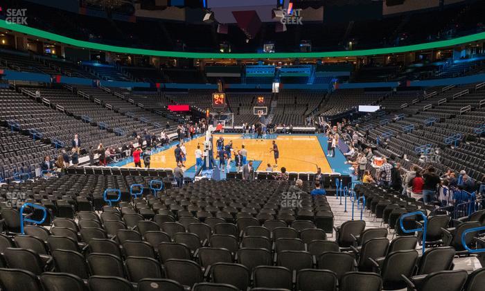 Paycom Center - Section 120 Seat View
