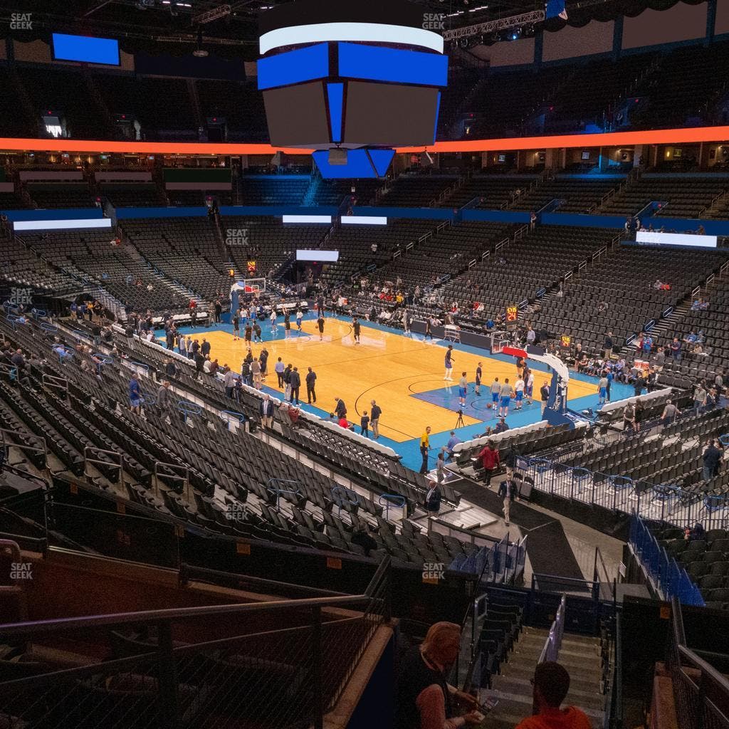 Paycom Center - Section 204 Seat View