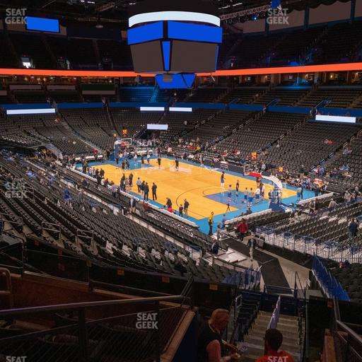 Paycom Center - Section 204 Seat View