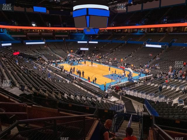 Paycom Center - Section 204 Seat View