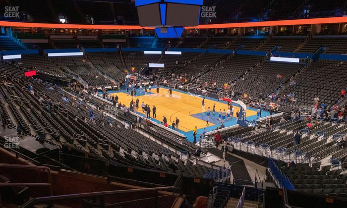 Paycom Center - Section 204 Seat View