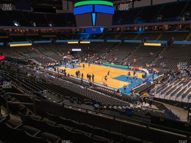 Paycom Center - Section 205 Seat View