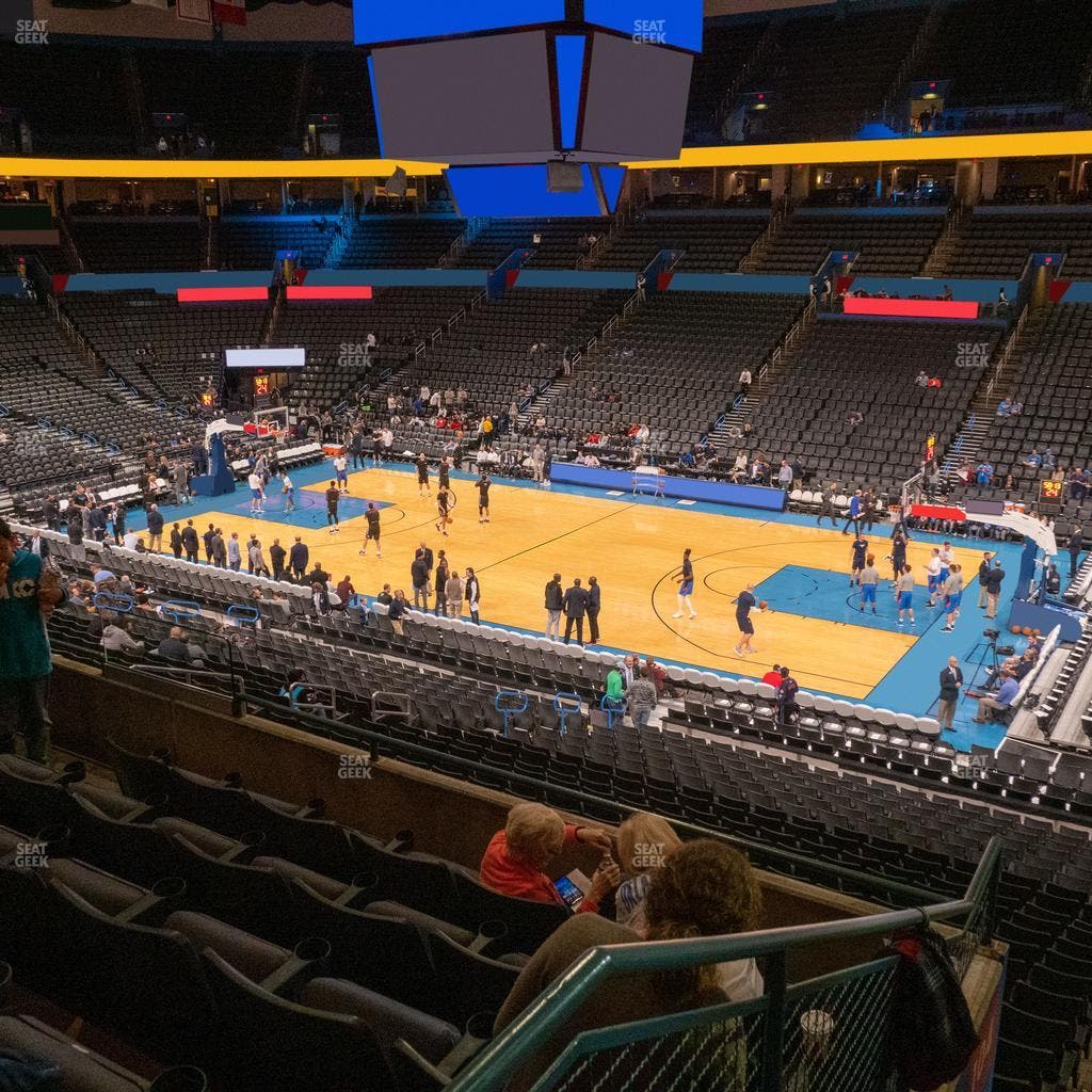 Paycom Center - Section 206 Seat View