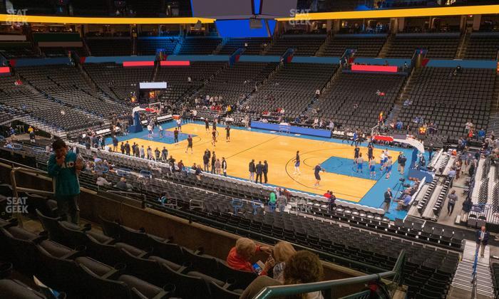 Paycom Center - Section 206 Seat View