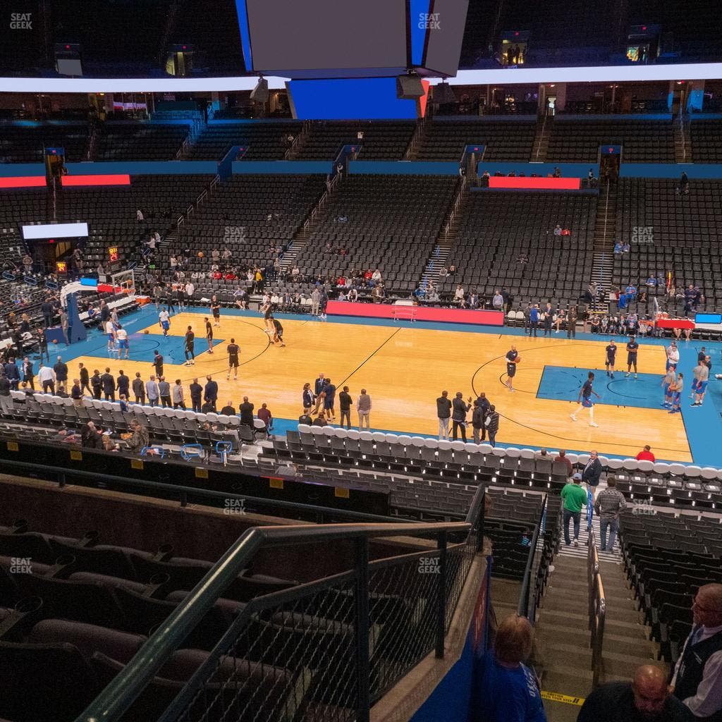 Paycom Center - Section 207 Seat View