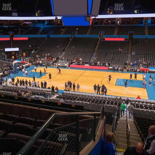 Paycom Center - Section 207 Seat View