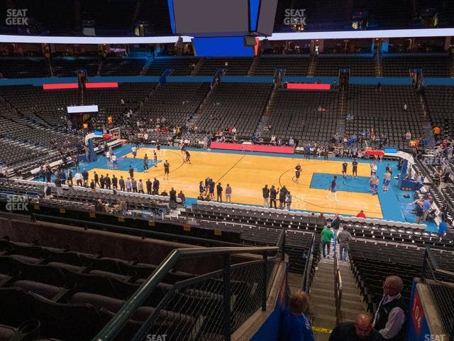 Paycom Center - Section 207 Seat View