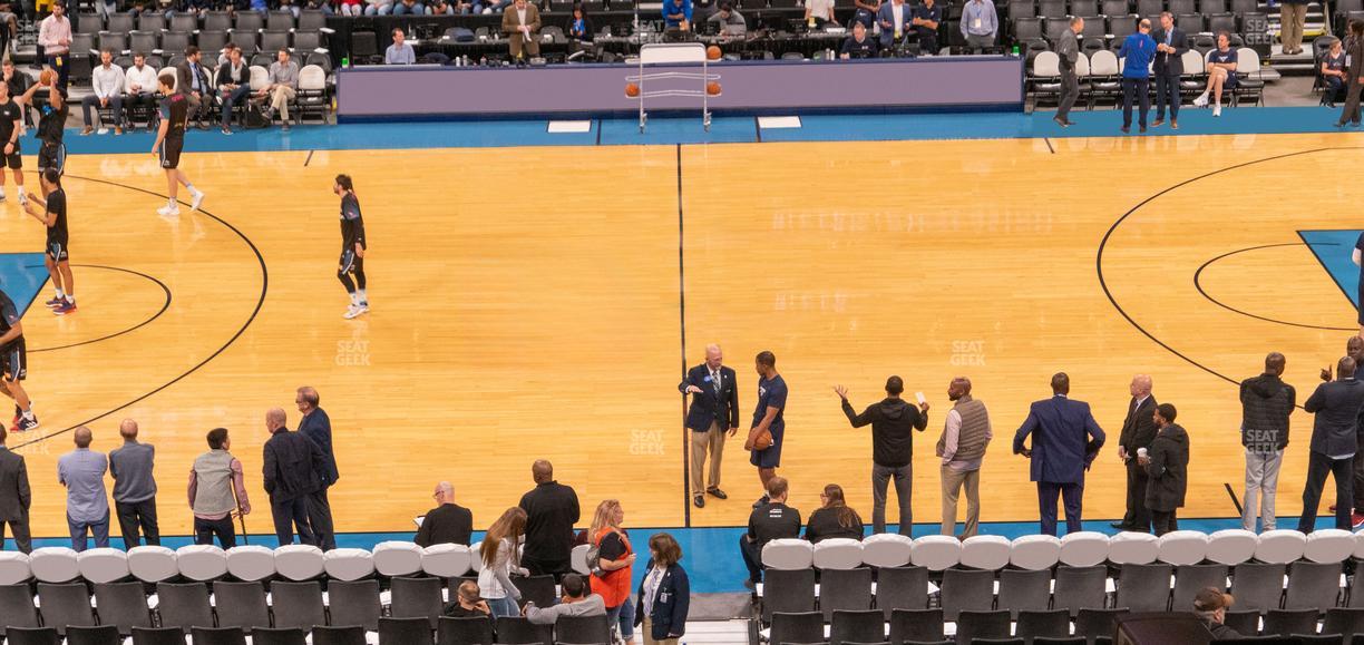 Paycom Center - Section 208 Seat View