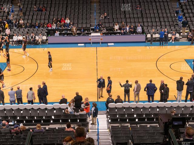 Paycom Center - Section 208 Seat View Paycom Center - Section 208 Seat View