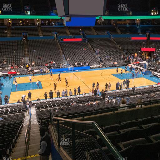 Paycom Center - Section 209 Seat View