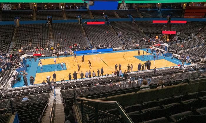 Paycom Center - Section 209 Seat View