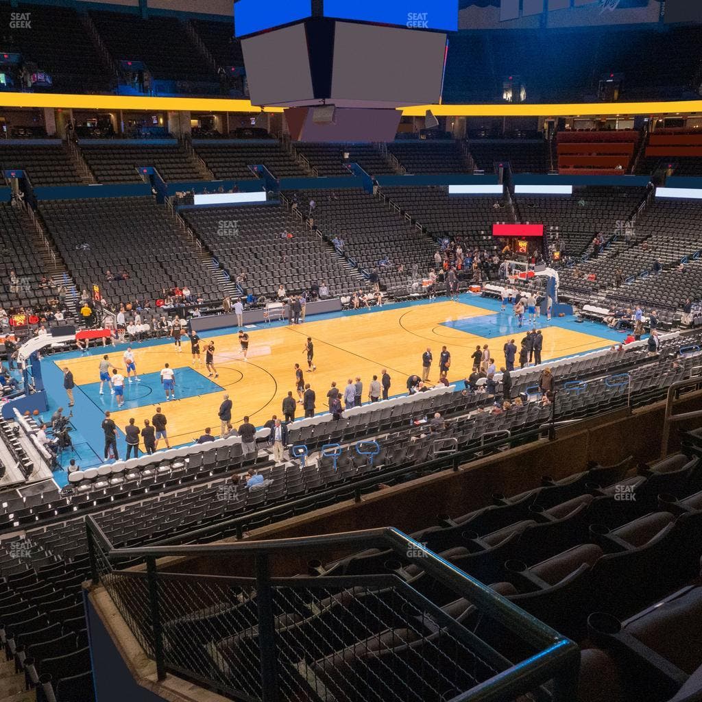 Paycom Center - Section 210 Seat View