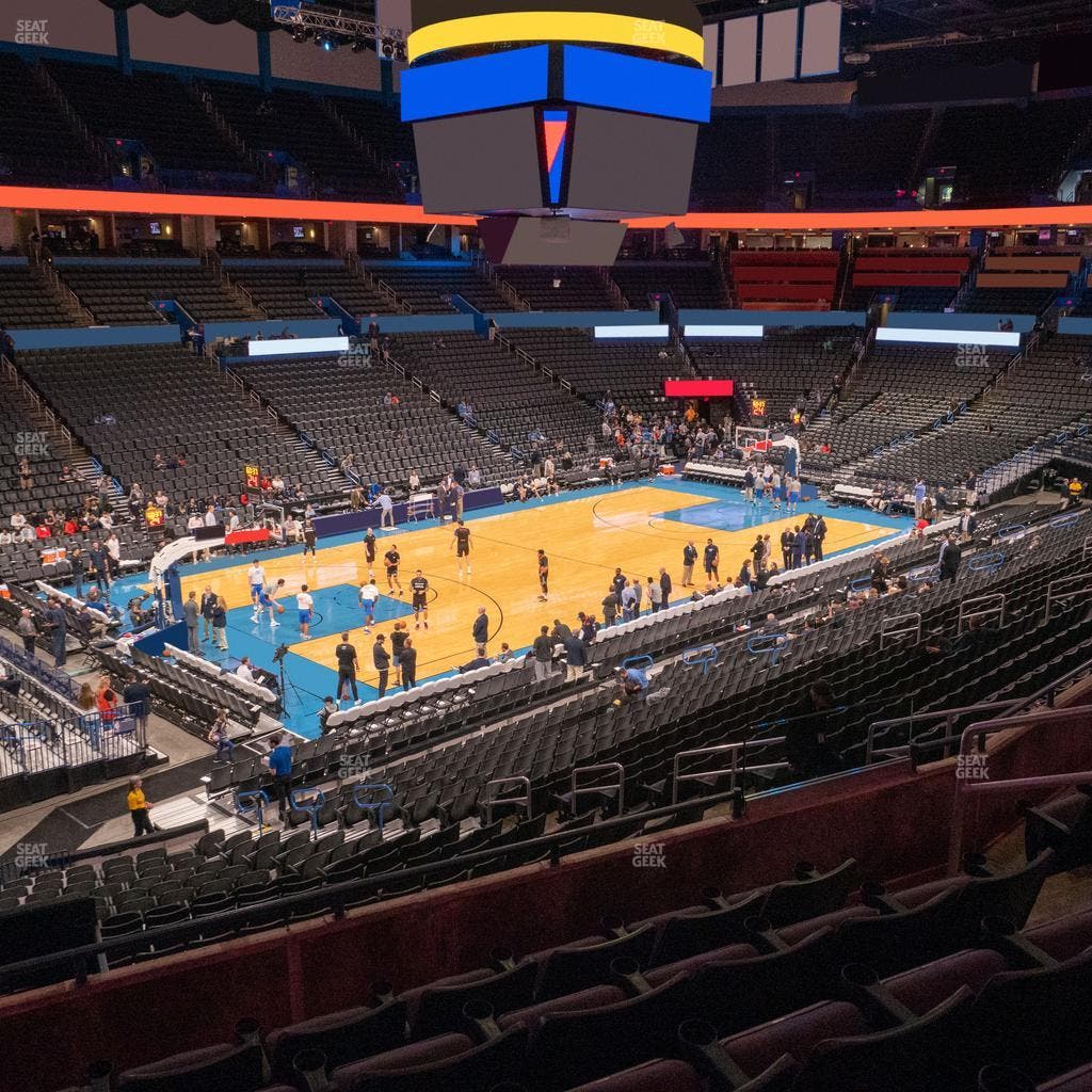 Paycom Center - Section 211 Seat View