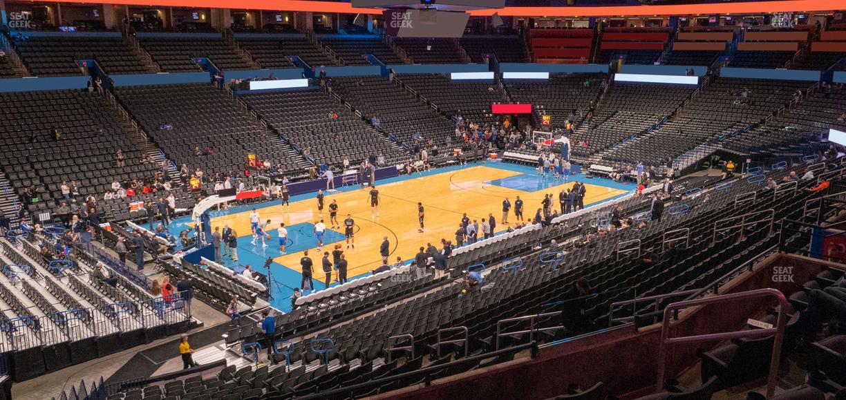 Paycom Center - Section 211 Seat View