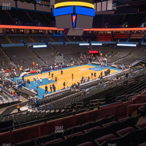 Paycom Center - Section 211 Seat View