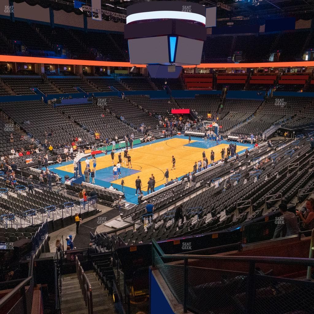 Paycom Center - Section 212 Seat View
