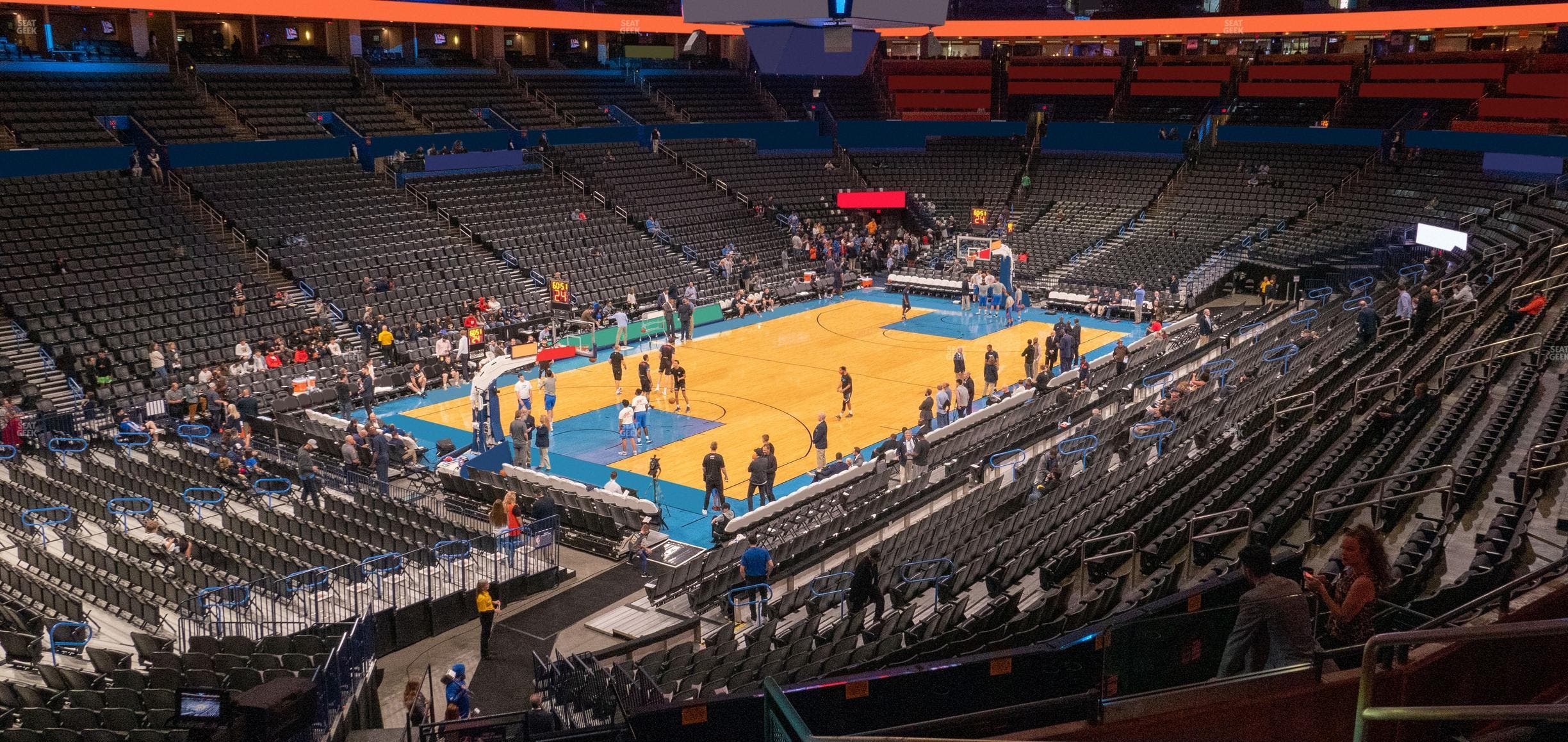 Paycom Center - Section 212 Seat View