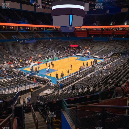 Paycom Center - Section 212 Seat View