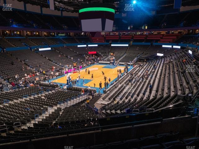 Paycom Center - Section 213 Seat View