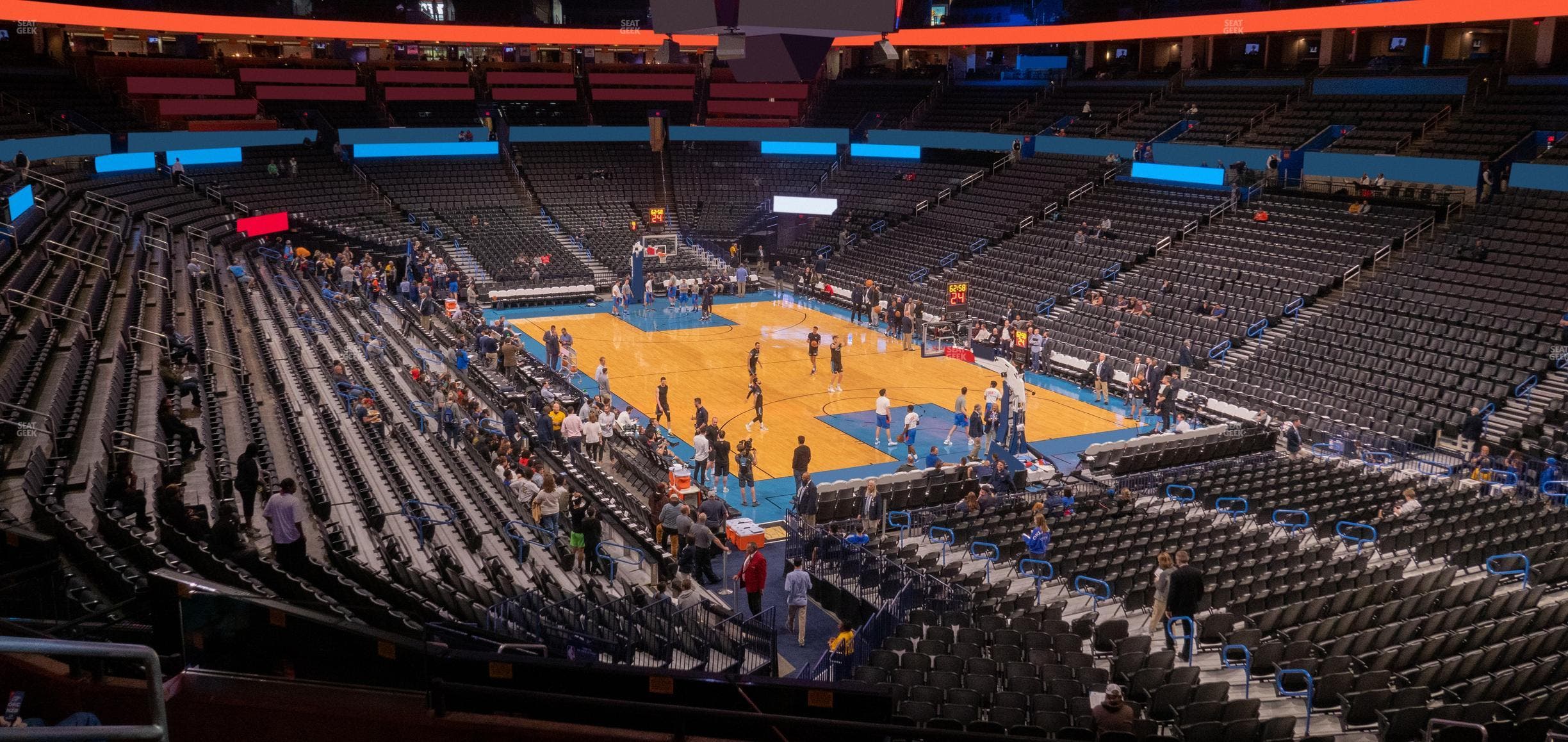 Paycom Center - Section 218 Seat View