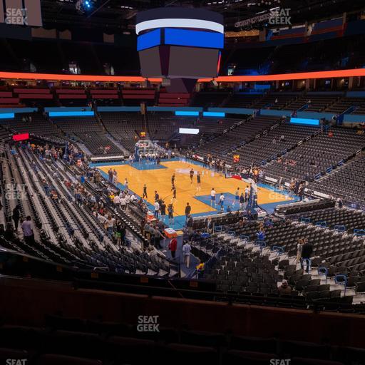 Paycom Center - Section 218 Seat View