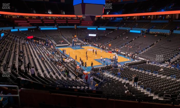 Paycom Center - Section 218 Seat View