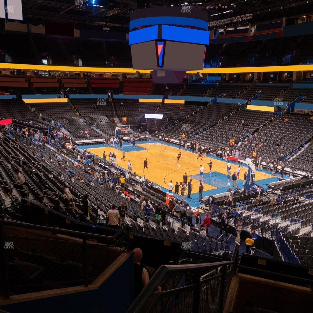 Paycom Center - Section 219 Seat View