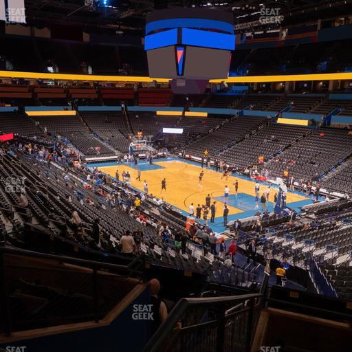 Paycom Center - Section 219 Seat View