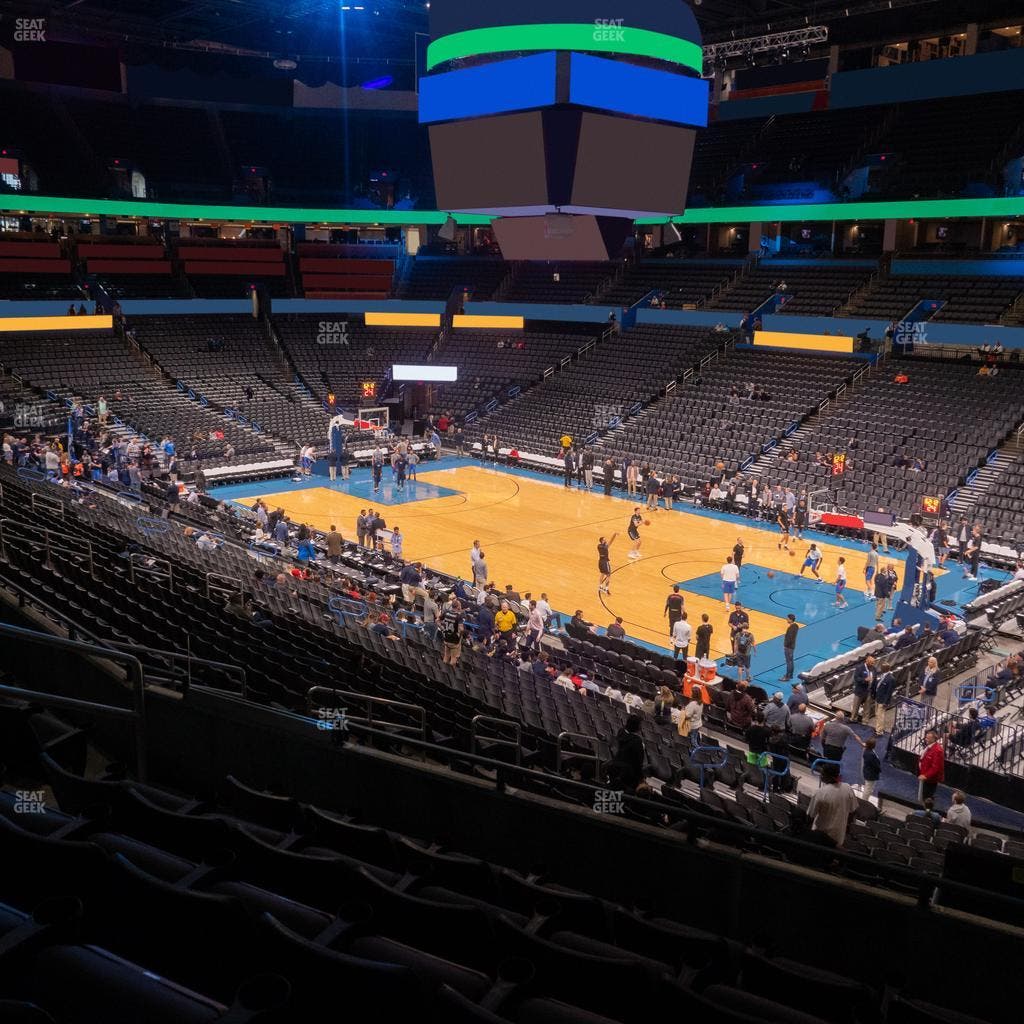 Paycom Center - Section 220 Seat View
