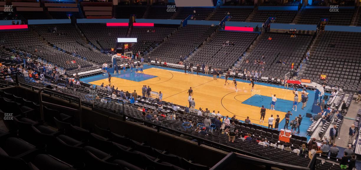 Paycom Center - Section 221 Seat View