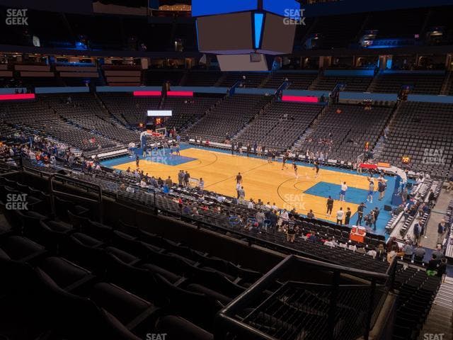 Paycom Center - Section 221 Seat View