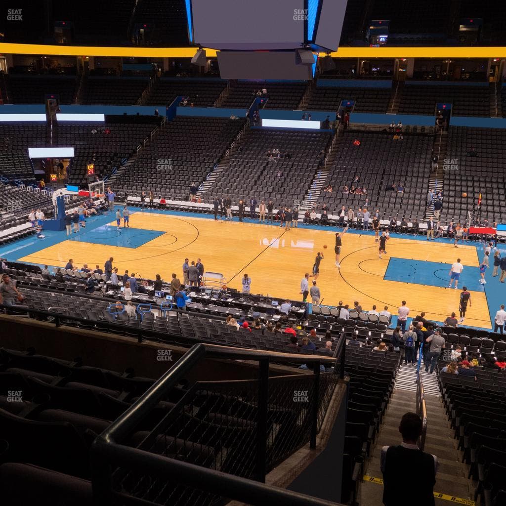 Paycom Center - Section 222 Seat View