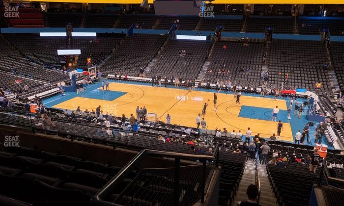 Paycom Center - Section 222 Seat View