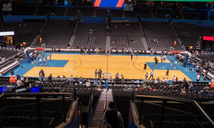 Paycom Center - Section 223 Seat View