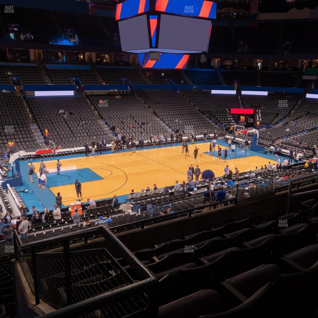 Paycom Center - Section 225 Seat View