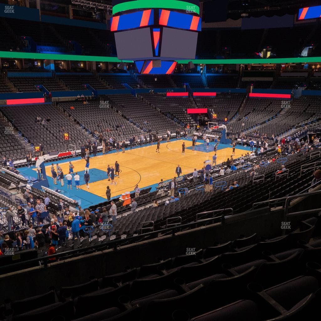 Paycom Center - Section 226 Seat View
