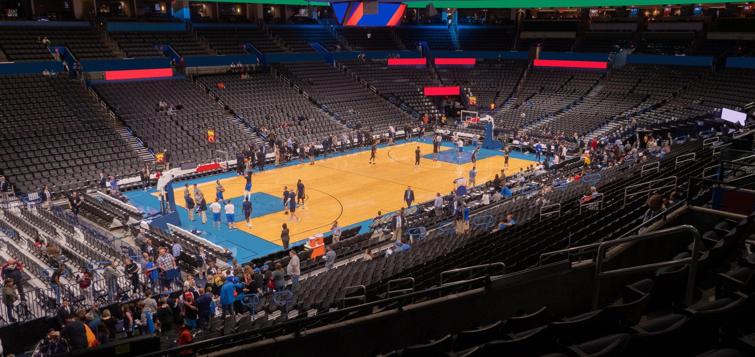 Paycom Center - Section 226 Seat View