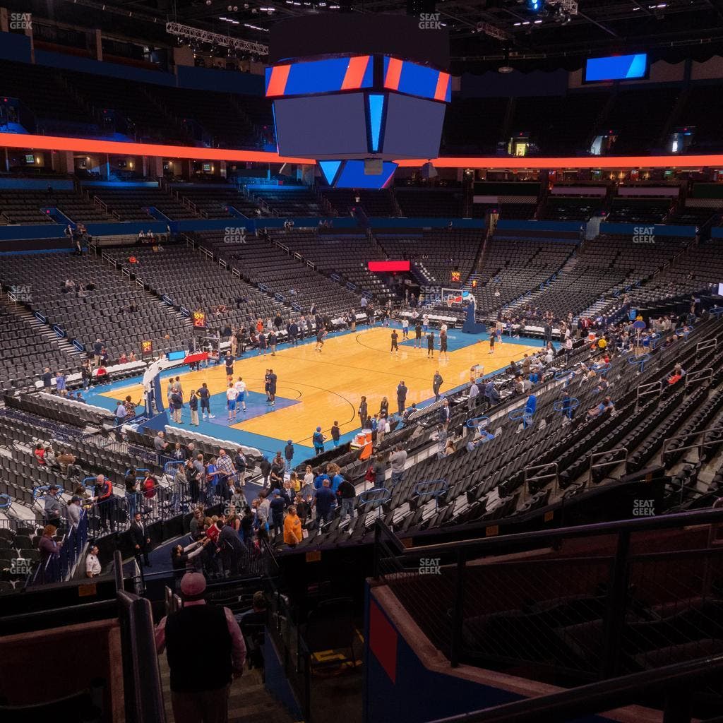 Paycom Center - Section 227 Seat View