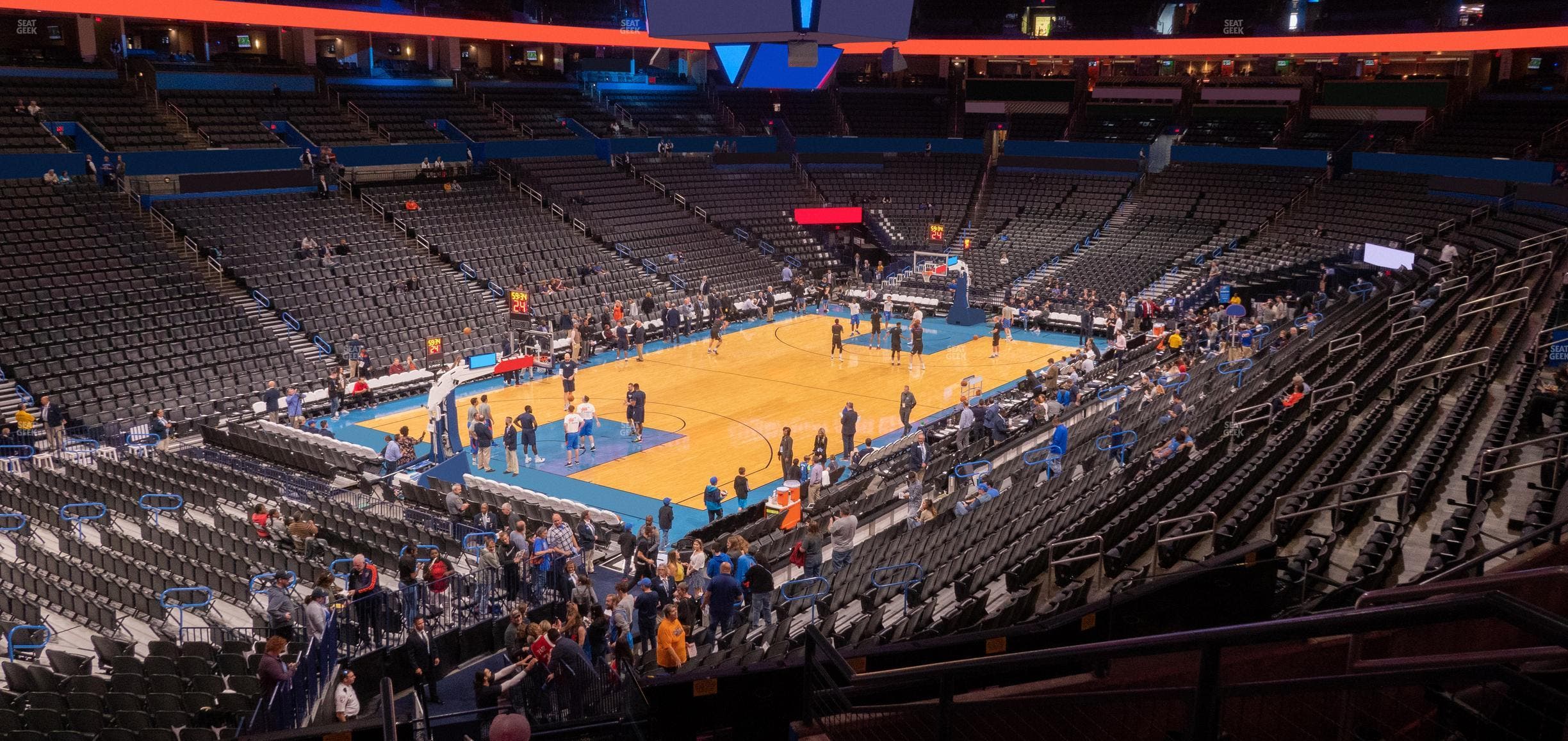 Paycom Center - Section 227 Seat View