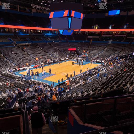 Paycom Center - Section 227 Seat View