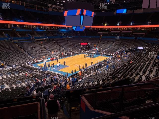 Paycom Center - Section 227 Seat View