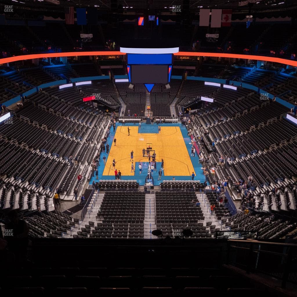 Paycom Center - Section 301 Seat View